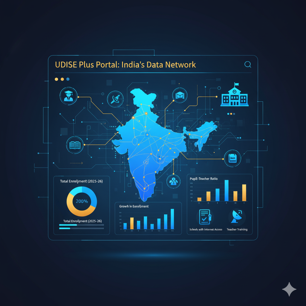 UDISE Plus Portal: Digital Platform for School Data in India 1 UDISE Plus Portal